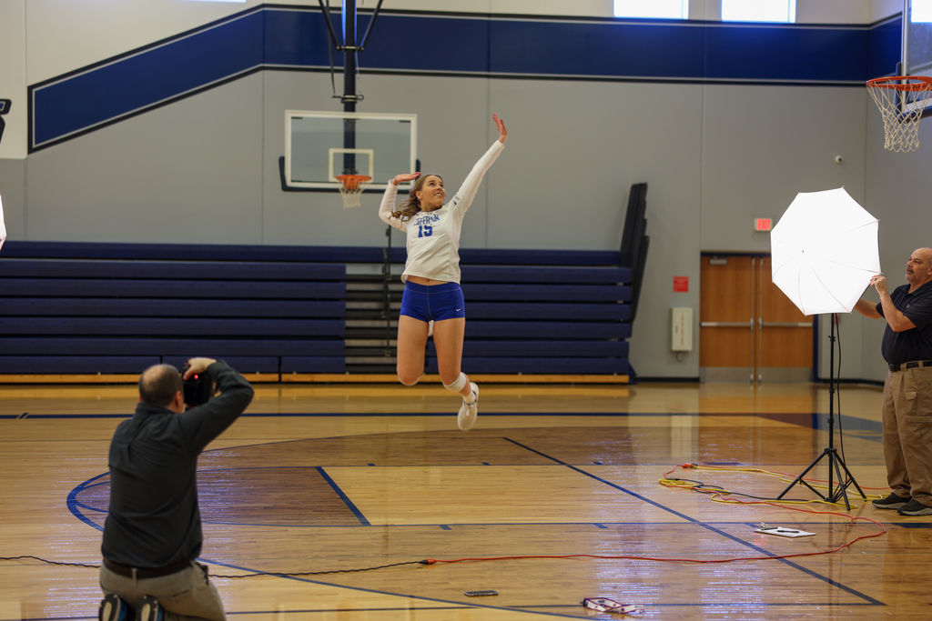 volleyball photo shoot